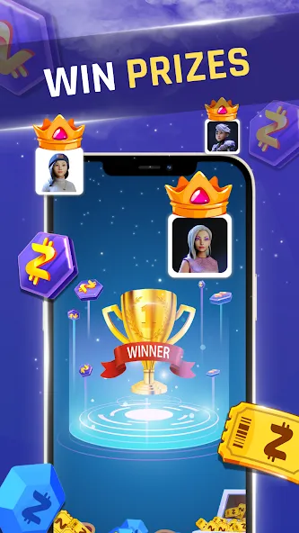 Скачать PlayZap - Games, PvP & Rewards MOD APK — Много наград и открыты все игры — скриншот 4