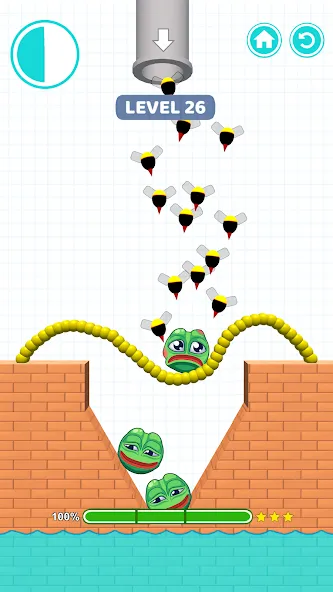 Скачать взломанную Save Balls: Brain Teaser Games — Безлимитные подсказки и открыты уровни — скриншот 3