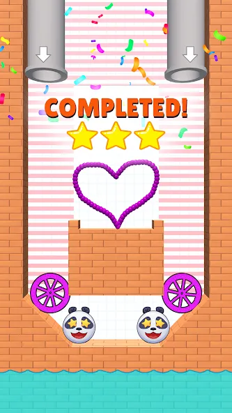 Скачать взломанную Save Balls: Brain Teaser Games — Безлимитные подсказки и открыты уровни — скриншот 4