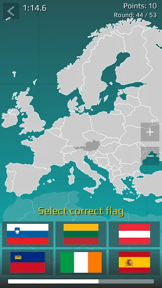 World Map Quiz MOD — Все страны и регионы открыты на Андроид — скриншот 3