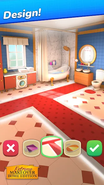 Extreme Makeover: Home Edition — Безлимитные деньги и ресурсы — скриншот 2