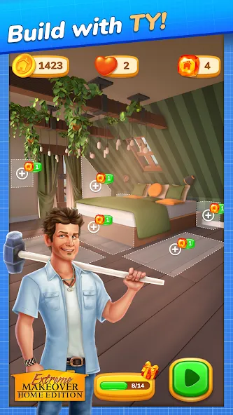 Extreme Makeover: Home Edition — Безлимитные деньги и ресурсы — скриншот 5