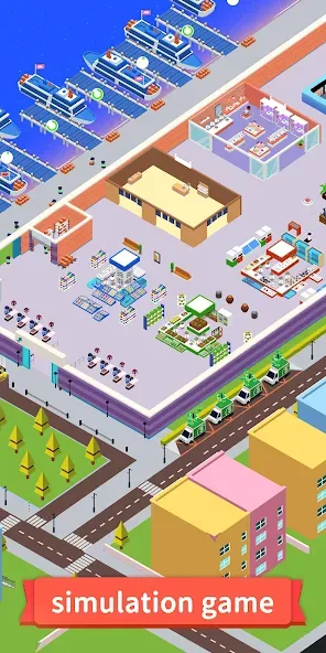 Idle Seafood Market -Tycoon на Андроид — Безлимитные деньги и ресурсы — скриншот 1