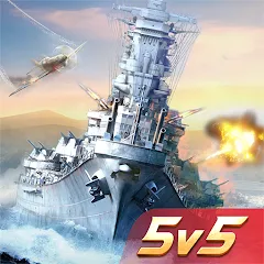 Скачать Warship Fury MOD APK — Безлимитные ресурсы и усиленный флот