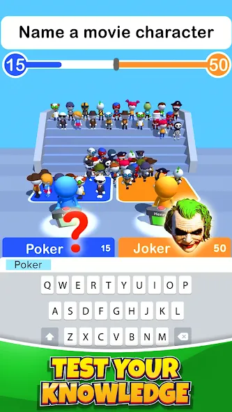 Guess Their Answer - IQ Games — Мод: Безлимитные подсказки и открыты все уровни — скриншот 1