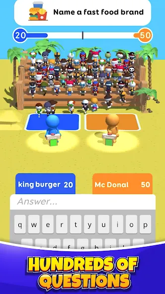 Guess Their Answer - IQ Games — Мод: Безлимитные подсказки и открыты все уровни — скриншот 5