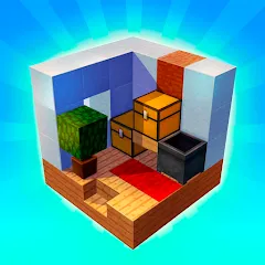 Tower Craft - Block Building на Андроид — Мод Безлимитные ресурсы и открыты все блоки