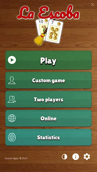 La Escoba 2024 - Broom game — Взломанная версия (Без рекламы и много монет) — скриншот 2