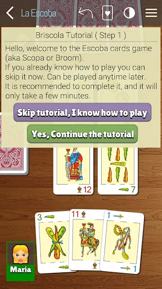 La Escoba 2024 - Broom game — Взломанная версия (Без рекламы и много монет) — скриншот 3