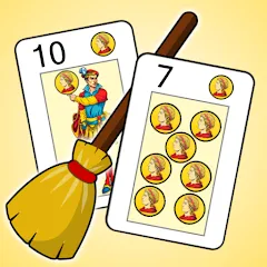 La Escoba 2024 - Broom game — Взломанная версия (Без рекламы и много монет)