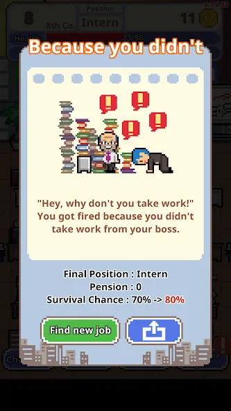Don't get fired! на Андроид — Безлимитные деньги и снятие ограничений — скриншот 3
