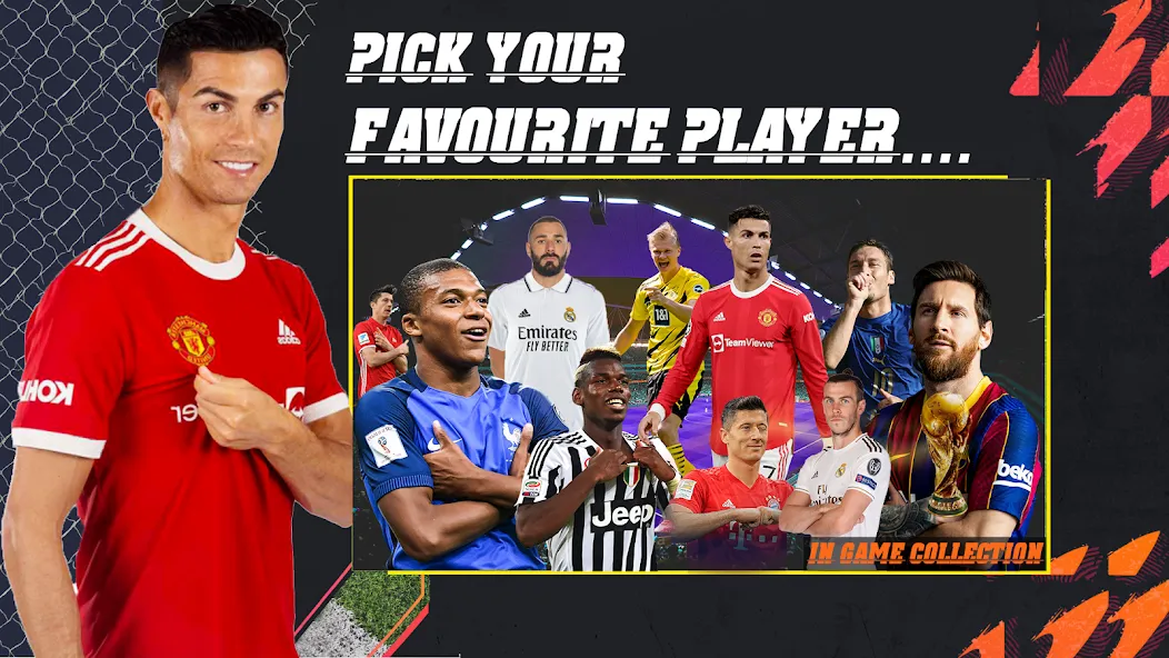 Football Champion Soccer Kick Mod APK Безлимитные монеты и разблокированы команды — Скачать на Андроид — скриншот 3 Football Champion Soccer Kick Mod APK Безлимитные монеты и разблокированы команды — Скачать на Андроид — скриншот 3