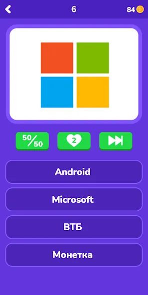Угадай логотип на русском MOD APK на Android — Открыты все уровни и подсказки — скриншот 2