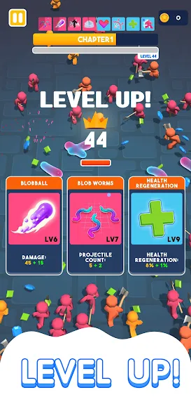 Скачать взлом Blob Hero на Андроид — Безлимитные деньги и усиленный герой — скриншот 4 Скачать взлом Blob Hero на Андроид — Безлимитные деньги и усиленный герой — скриншот 4