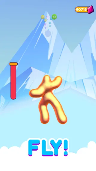 Blob Runner 3D на Андроид — Безлимитные монеты и открыты скины — скриншот 3