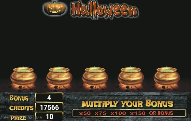 Взломанная Slot Machine Halloween Lite на Андроид — Безлимитные монеты и бонусы — скриншот 3