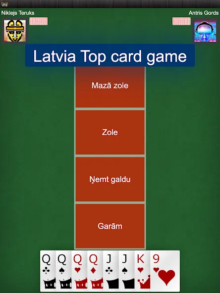 Скачать Latvian card game: RaccoonZole — Модификация Безлимитные монеты и всё открыто — скриншот 5