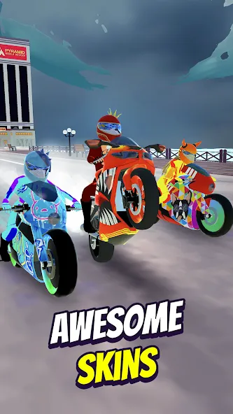 Взлом Wild Wheels: Bike Racing — Безлимитные деньги и все байки открыты — скриншот 3 Взлом Wild Wheels: Bike Racing — Безлимитные деньги и все байки открыты — скриншот 3