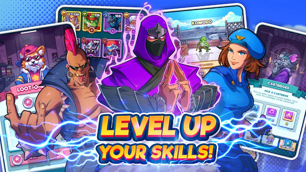Скачать Tap Force (Мод: Безлимитные деньги и усиленные бойцы) на Андроид — скриншот 4
