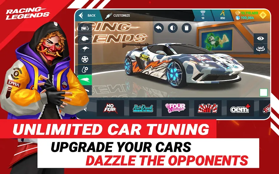 Скачать Racing Legends Funzy (Мод: Безлимитные деньги и топливо) на Андроид — скриншот 3