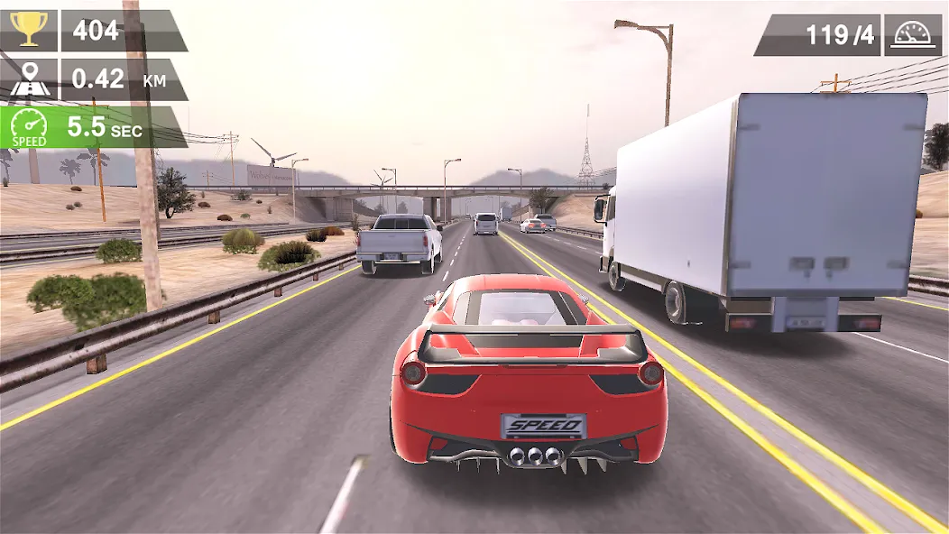 Скачать Racing Traffic Car Speed — Безлимитные деньги и все машины открыты — скриншот 3