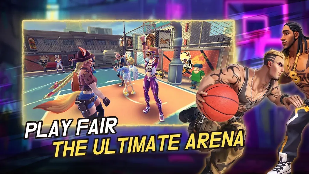 Скачать Streetball Allstar на телефон — Безлимитные деньги и алмазы — скриншот 2