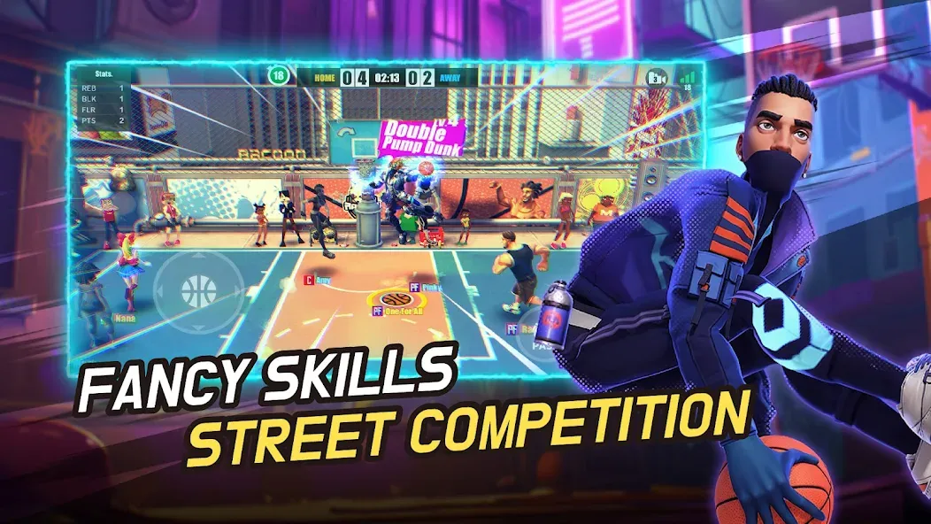 Скачать Streetball Allstar на телефон — Безлимитные деньги и алмазы — скриншот 3