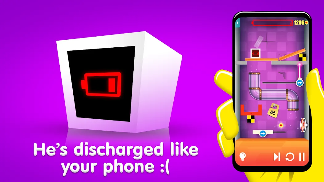 Скачать Heart Box: physics puzzle game на телефон — Открыты все уровни и решения — скриншот 2