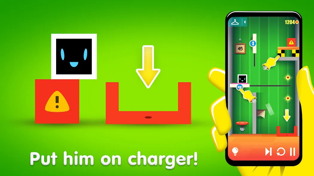 Скачать Heart Box: physics puzzle game на телефон — Открыты все уровни и решения — скриншот 3