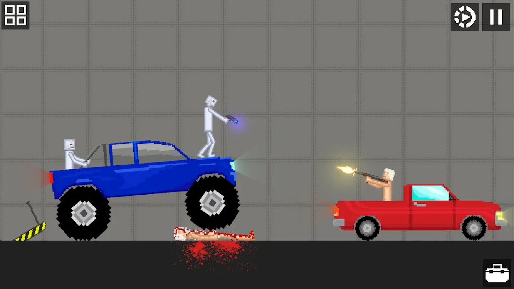 Human Playground Sandbox Mod APK Новые уровни и предметы — Скачать на Андроид — скриншот 1