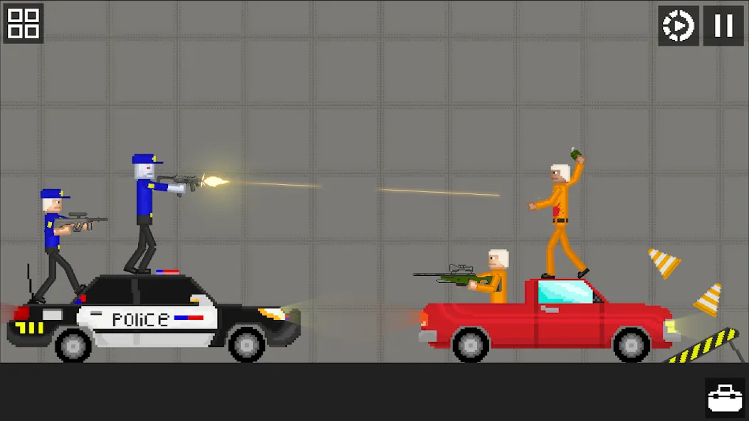 Human Playground Sandbox Mod APK Новые уровни и предметы — Скачать на Андроид — скриншот 4