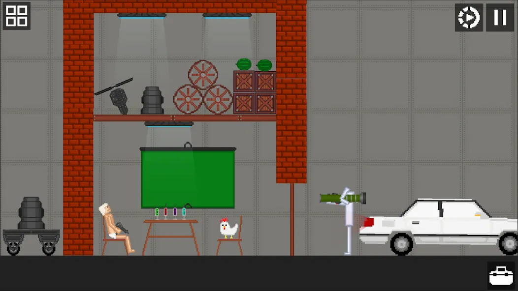 Human Playground Sandbox Mod APK Новые уровни и предметы — Скачать на Андроид — скриншот 5