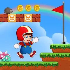 Скачать Super Mano : Adventure Jump с модом — Безлимитные монеты и все уровни