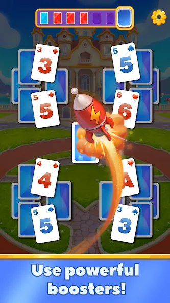 Скачать Emily's Hotel Solitaire (Мод: Безлимитные монеты и подсказки) на Андроид — скриншот 3