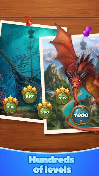 Скачать Magic Story of Solitaire Cards MOD APK — Безлимитные подсказки и джокеры — скриншот 3