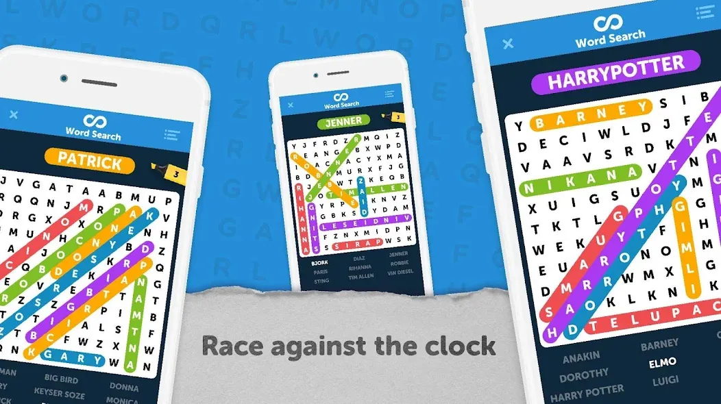Скачать Infinite Word Search Puzzles MOD APK — Безлимитные подсказки и монеты — скриншот 5 Скачать Infinite Word Search Puzzles MOD APK — Безлимитные подсказки и монеты — скриншот 5