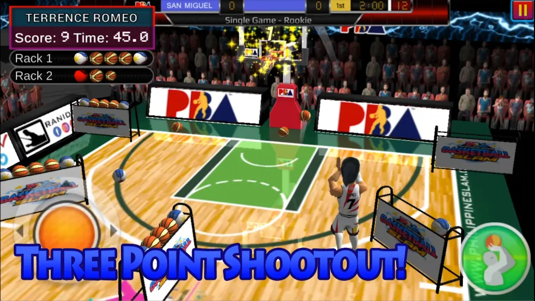 Скачать Basketball Slam! — Последняя версия (Безлимитные деньги и энергия) — скриншот 3