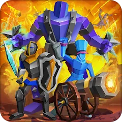 Скачать взлом Epic Battle Simulator 2 на Андроид — Безлимитные ресурсы и разблокированы войска