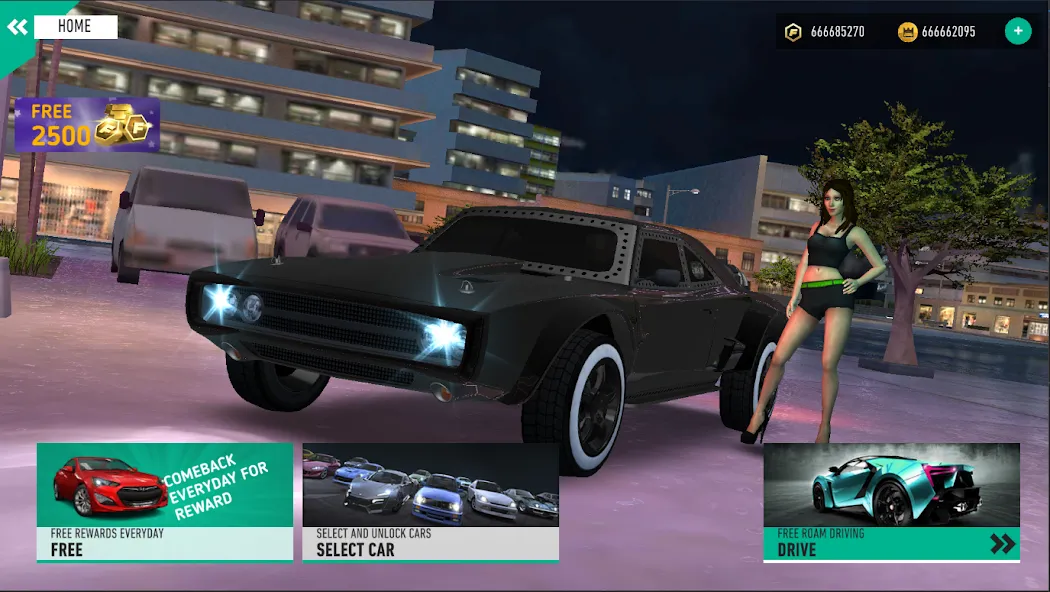 Furious Racing - Open World Mod APK Безлимитные деньги и все машины открыты — Скачать на Андроид — скриншот 2