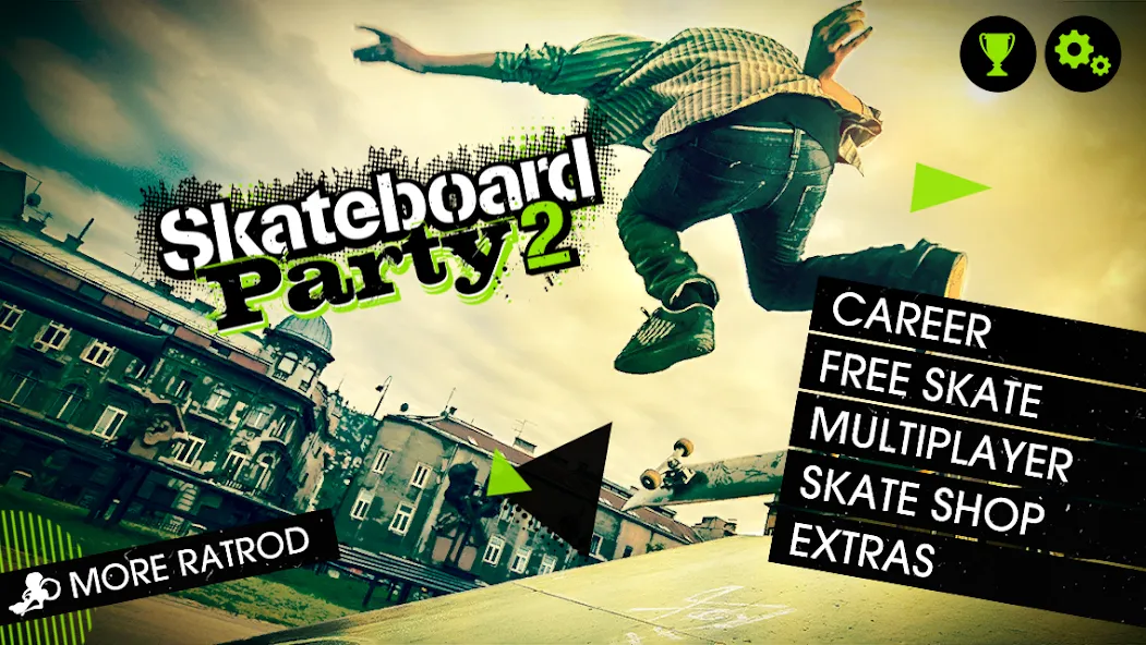 Skateboard Party 2 на Андроид — Мод Много денег и все доски открыты — скриншот 2 Skateboard Party 2 на Андроид — Мод Много денег и все доски открыты — скриншот 2