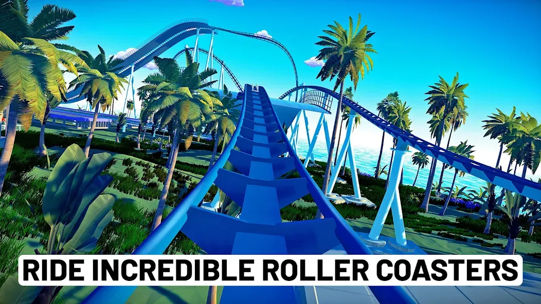 Скачать Real Coaster: Idle Game — Модификация Безлимитные деньги и все аттракционы — скриншот 3