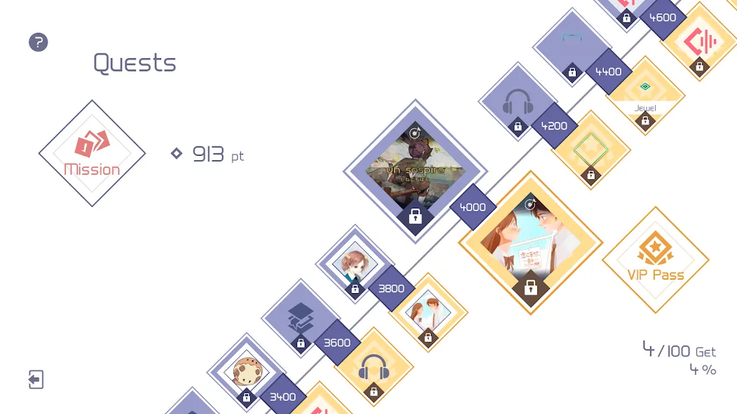 VOEZ (Мод Разблокированы все песни и уровни) — скриншот 5