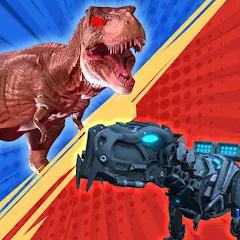 Dinosaur Monster Fight Battle — Взломанная версия (Безлимитные деньги и мощные динозавры)