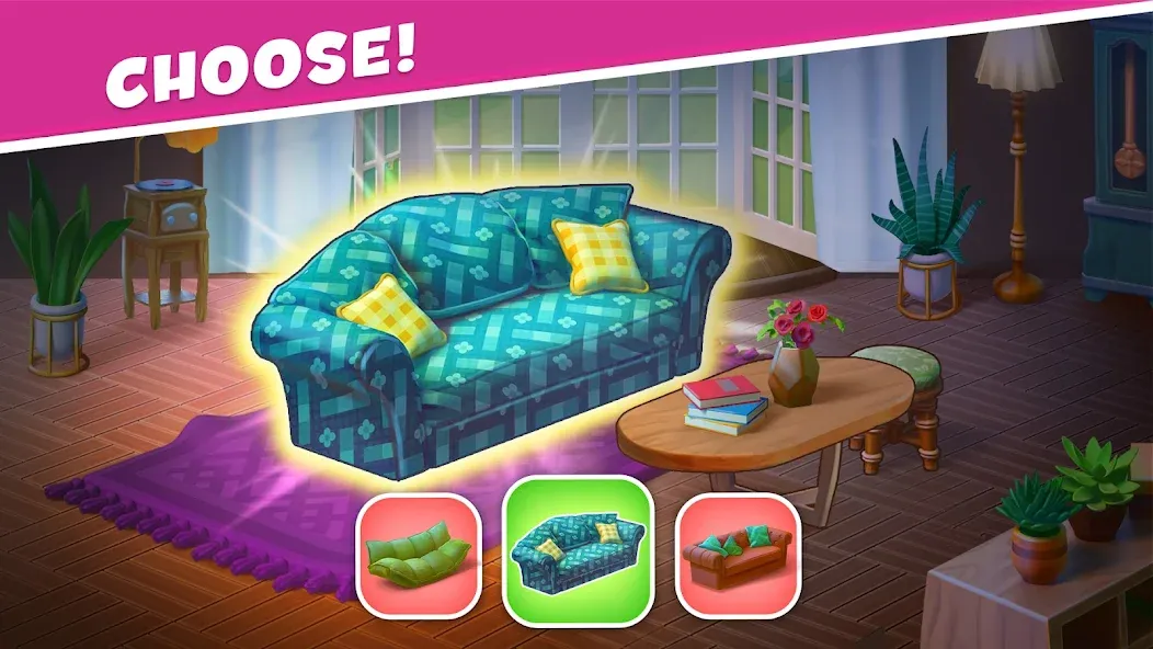 Alice's Hotel - Match Story MOD — Безлимитные монеты и энергия на Андроид — скриншот 5