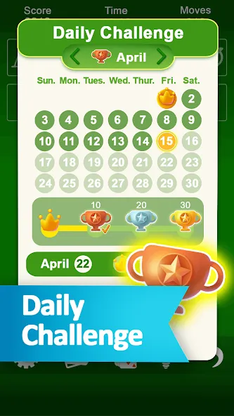 Solitaire на Андроид — Мод Без рекламы и открыты все темы — скриншот 3