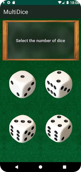 Скачать взломанную MultiDice — Без рекламы и все кубики — скриншот 1