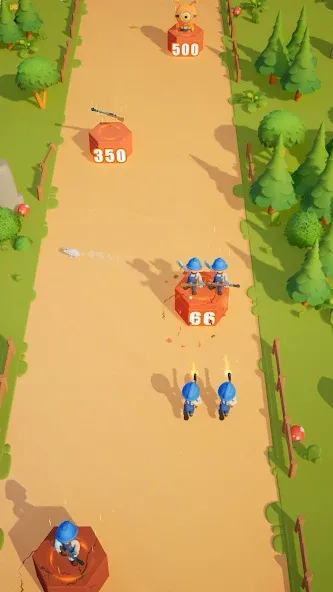 Скачать Mars Loot Run (Мод: Неограниченные ресурсы и мощное оружие) на Андроид — скриншот 2