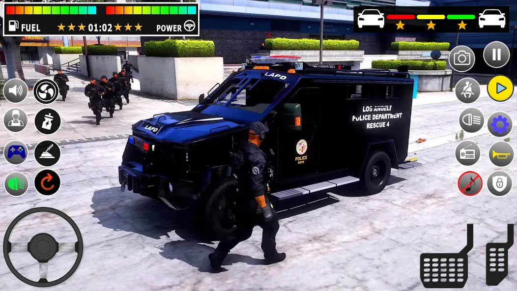 Police Games Simulator: PGS 3d (Мод Безлимитные деньги и все машины открыты) — скриншот 4