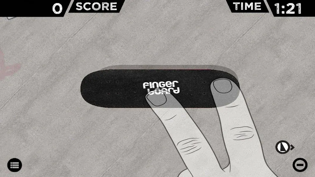 Скачать взломанную Fingerboard HD Skateboarding — Безлимитные деньги и все доски открыты — скриншот 2
