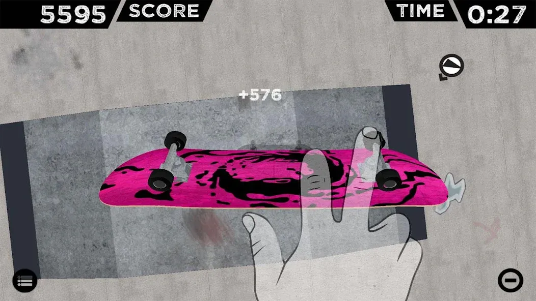 Скачать взломанную Fingerboard HD Skateboarding — Безлимитные деньги и все доски открыты — скриншот 4